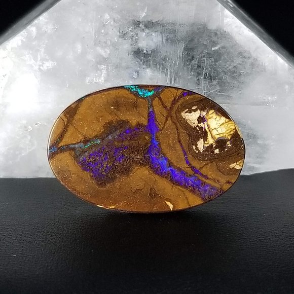 Australian Yowah Opal * 28.73 x 18.90 x 4.10mm * Double Sided boulder opal cab - Picture 8 of 13